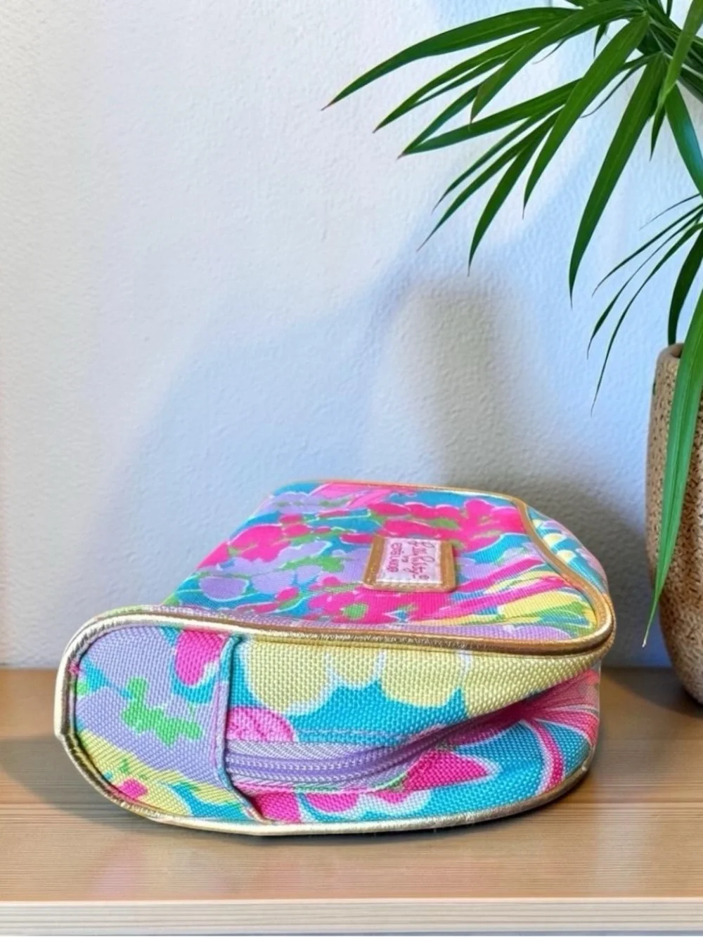 Lilly Pulitzer for Estée Lauder Cosmetic Bag – Dragonfly Floral Print